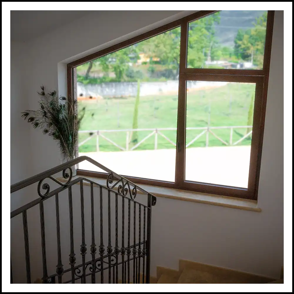 tenuta santa barbara veduta presente nella gallery dalla finestra della tenuta santa barbara